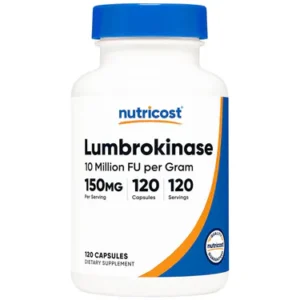 美國Nutricost 蚓激酶 150毫克 120粒
