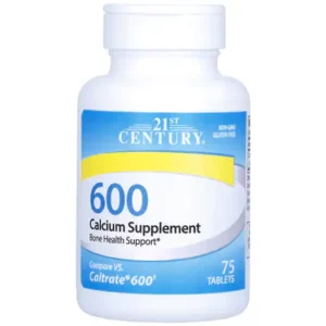 美國21st Century 鈣 600毫克 75片