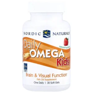 美國Nordic Naturals 兒童奧米加3 天然水果味 30粒軟膠囊