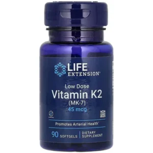 美國Life Extension 維他命K2(MK-7) 45微克 90粒軟膠囊