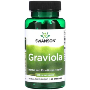 美國Swanson 番荔枝 530毫克 60粒