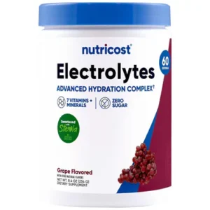 美國Nutricost 電解質 高階補水複合物 葡萄味 8.4盎司 (234克)