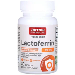 美國Jarrow Formulas 凍乾乳鐵蛋白 250毫克 30粒