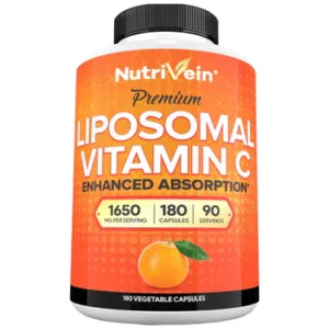 美國Nutrivein 脂質體維他命C 1,650毫克/每食用份量 180粒