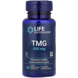 美國Life Extension 三甲基甘氨酸 1,000毫克 60粒液體素食膠囊