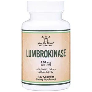 美國Double Wood Supplements Store 蚓激酶 150毫克 120粒